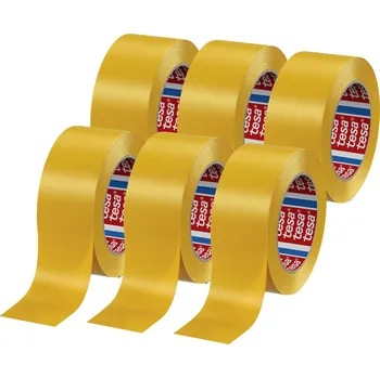 Izolační páska tesa 4169 04169-00058-94 podlahová značkovací páska tesa® žlutá (d x š) 33 m x 50 mm 6 ks