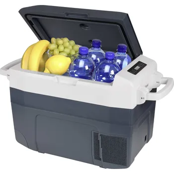 Autochladnička Tristar KB-7740 chladicí box a topný box Energetická třída (EEK2021): D (A - G) kompresor 12 V, 230 V tmavě šedá , světle šedá 37 l 18 °C