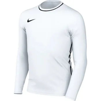 Dívčí oblečení Nike Dri-Fit Park 26 Crew Top Kids bílá HM7170 100 XL