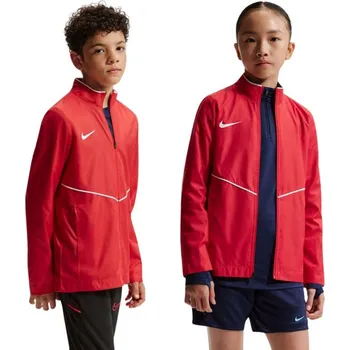 Dětská bunda do deště Nike Park 26 Red HM7269 657 XL