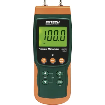 Měřič tělesných funkcí Extech SDL730 měřič vysokého/nízkého tlaku v systémech, měří tlak, -7000 - plus 7000 mbar