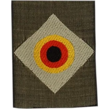 Bundeswehr Nášivka BW kokarda v kosočtverci ZELENÁ