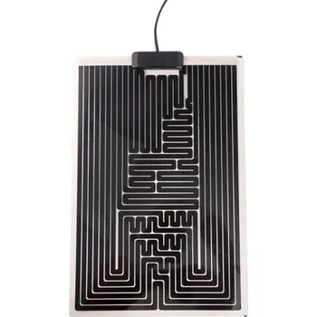 Teraristika Vyhřívací podložka pro plazy 20W 28 x 42 cm s nastavitelnou teplotou a EU konektorem