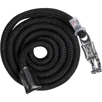 Vodítko s panic karabinou Carlotta HKM,černá