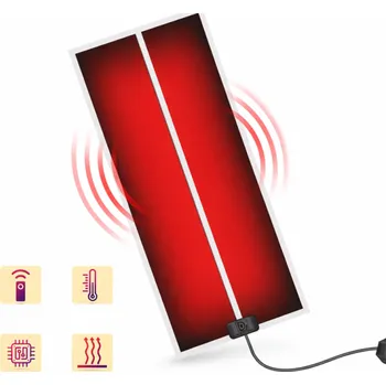 Teraristika Vyhřívací podložka pro plazy 35W 28x 65 cm ohřívací podložky pro zvířata do terária s nastavitelným teplotním regulátorem