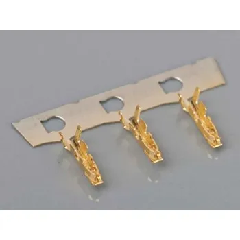 Krimpovací kleště Molex Krimpovací svorka, řada: 205342, Vnitřní Krimpovací, pokovení: Zlatá, max. AWG: 20 AWG, min. AWG: 22 AWG, materiál