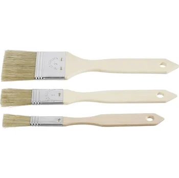 ZAHN Pinsel profesionální široký štětinový štětec Přírodní kartáč 3dílná