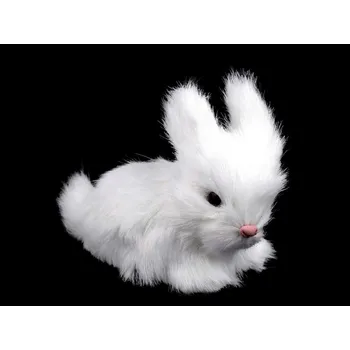 Velikonoční dekorace Dekorace zajíček velikonoční - 1 bílá