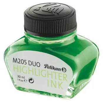Atrament fluoro. zielony 30ml, Pelikan