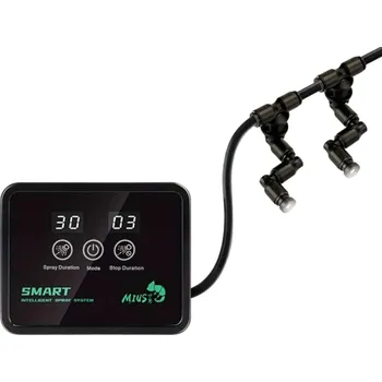 Teraristika Inteligentní USB rozprašovač s elektronickým časovačem, systém mlhy pro terária a vlhčení s 5V USB napájením a automatickým nastavením