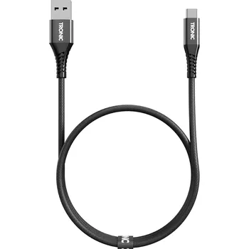 Datový kabel TRONIC® Nabíjecí a datový kabel, 1 m (USB-A - micro-USB/černá)