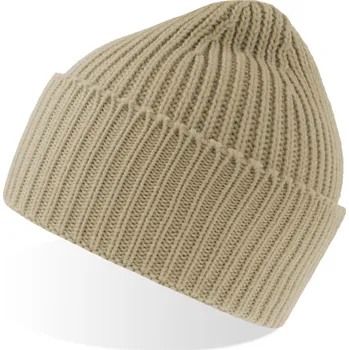 Pracovní přilba Atlantis Headwear Čepice Oak, pletená COT33011412599-beige UNI Béžová