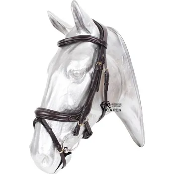 Sport Uzdečka Kentaur -ANATOMICKÁ- - Hnědá - Cob