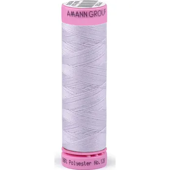 Nit Polyesterové nitě návin 100 m Aspo Amann, střední, 0361 Baby Blue