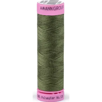 Nit Polyesterové nitě návin 100 m Aspo Amann, střední, 1210 Grasshopper