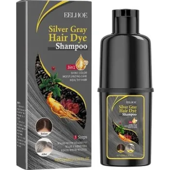 Sportovní batoh Šampon na barvení vlasů 100 ml s glycerolem, ženšenem a ganodermou pro regeneraci a výživu šedá