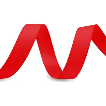 Stuha Atlasová hedvábná stuha oboulící šíře 15 mm matná