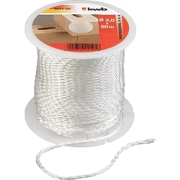 kwb 922125 Zednické lanko 2 mm bílá 50 m