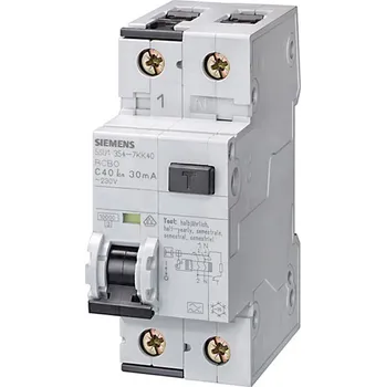 Proudový chránič Siemens 5SU13546KK10 proudový chránič/elektrický jistič 2pólový 10 A 0.03 A 230 V