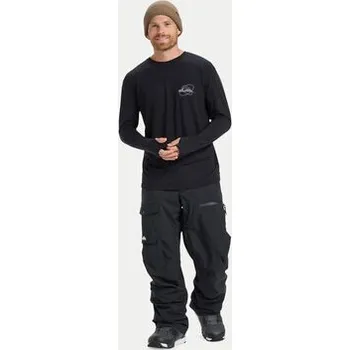 Pánské tričko Quiksilver S dlouhým rukávem Coastal Run EQYKT04400 Černá Regular Fit XL