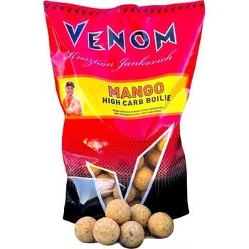 Návnadová surovina FEEDERMANIA - Boilie Venom High Carb Mango 20 mm 900 g