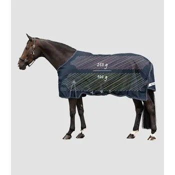 Sport Zimní výběhová deka Waldhausen SCANDIC Multi Layer - 250 g / 100 g, tmavě modrá, 165 cm