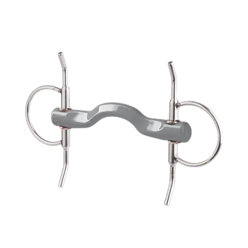 Udidlo pro koně Udidlo roubíkové nelomené Konnex BERIS, měkké, 18 mm, 130 mm