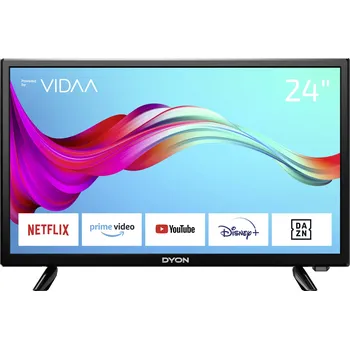 Televizor Dyon SMART 24 VX LED TV, 60 cm 24 palec, F (A - G), DVB-T2, DVB-C, DVB-S2, HD ready, Smart TV, WLAN, CI plus , černá