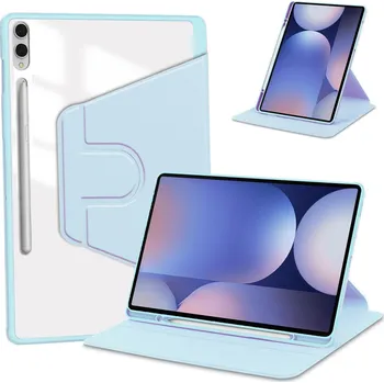 Pouzdro na tablet VSECHNONAMOBIL 133434 CRYSTAL FLEXI Zaklápěcí obal pro Samsung Galaxy Tab S11 Ultra modrý