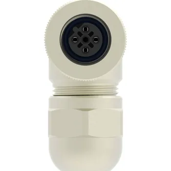 TE Connectivity neupravený zástrčkový konektor pro senzory - aktory, T4112411041-000, piny: 4, 1 ks