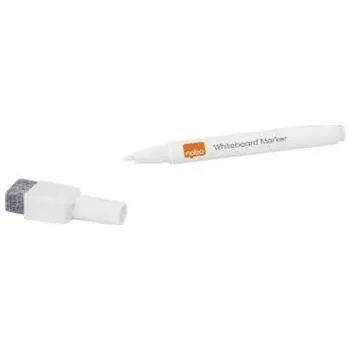 Bílý stíratelný popisovač Nobo 6 ks