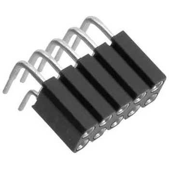 TRU COMPONENTS precizní dutinková lišta Počet řádků: 2 Počet kontaktů v řadě: 3 TC-0308-006-2-50-00 1 ks