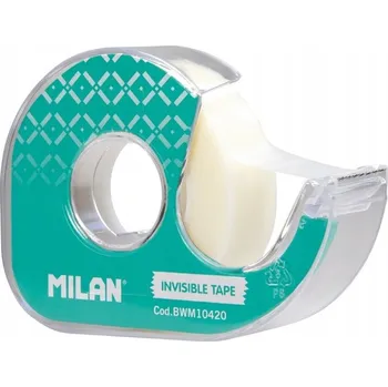 PRŮHLEDNÁ ŠKOLNÍ LEPICÍ PÁSKA 19 mm x 33 m s odvíječem IDEÁLNÍ DO KANCELÁŘE