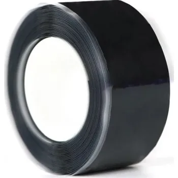 Lepicí páska Černá samolepicí vodotěsná páska 3m x 25mm Pro opravy, izolaci a ochranu před vodou a vlhkostí Univerzální použití