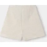 Mayoral Šortky z materiálu 6267 Écru Regular Fit 18Y