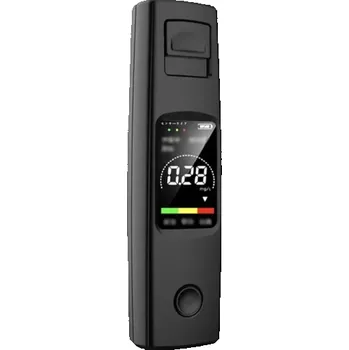 Alkohol tester Digitální alkohol tester 10 x 2,8 x 1,7 cm Malý přenosný dechový analyzátor pro řízení pod vlivem USB-C nabíjení