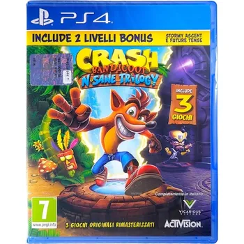Hra pro PlayStation Crash Bandicoot N. Sane Trilogy PlayStation 4 (PS4) krabicová