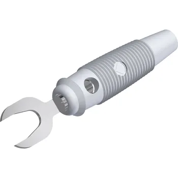 Krokosvorka Hirschmann Test a Measurement KB 3 ws laboratorní zástrčka zástrčka, rovná bílá 1 ks