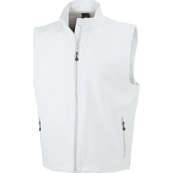 pracovní vesta James & Nicholson Vesta JN 1022, 3-vrstvá, softshellová, pánská COT02102204705-off white 2XL Bílá špinavá