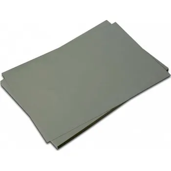 Barevný papír Dekorativní papír Pro rukodělné aktivity Ozdobný papír KARTON formátu A3, 20 listů, POPELAVÝ