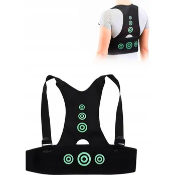 Korektor držení těla Mawe černý, vel univerzální