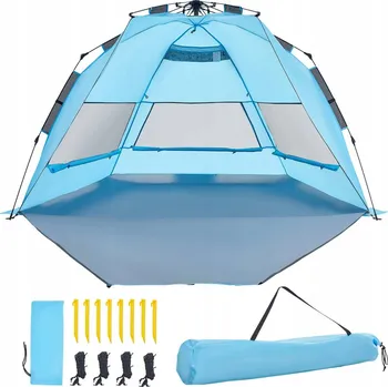 Stan Stan pro 4 osoby, Skládací a Přenosný, Ochrana proti Slunci