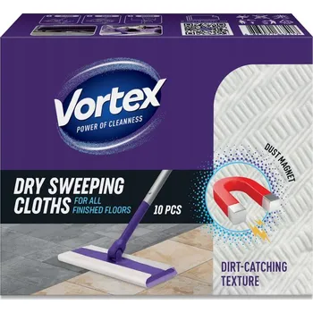 Utěrka Utěrka Vortex v balení 10 ks bílá