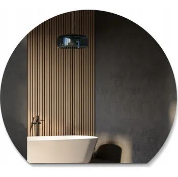 Zrcadlo Zrcadlo se zkosenými hranami | K nalepení nebo zavěšení 90x73 cm (zkosení 70 mm) | Vyrobeno v PL