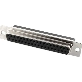 econ connect BU37CR D-SUB zásuvková lišta 180 ° Pólů: 37 krimpované 1 ks