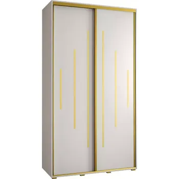 Předsíňová stěna Skříň 45 Canaris 12 130 bílá/gold