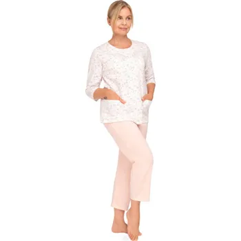 201 DÁMSKÉ PYŽAMO MARIA BIG oranžová 3xl