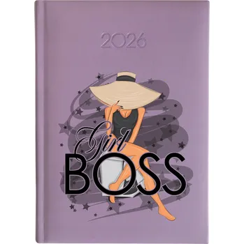 Kalendář Knižní kalendář 2026 A5 FunnyCase vícebarevný