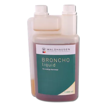 Pro koně Broncho Liquid, Láhev s dávkovačem - 1 l