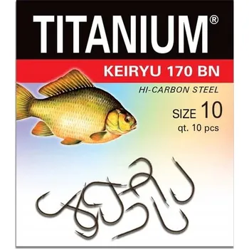 Rybářský háček Háčky do země s protihrotem Robinson Titanium Keiryu 170BN 10 ks